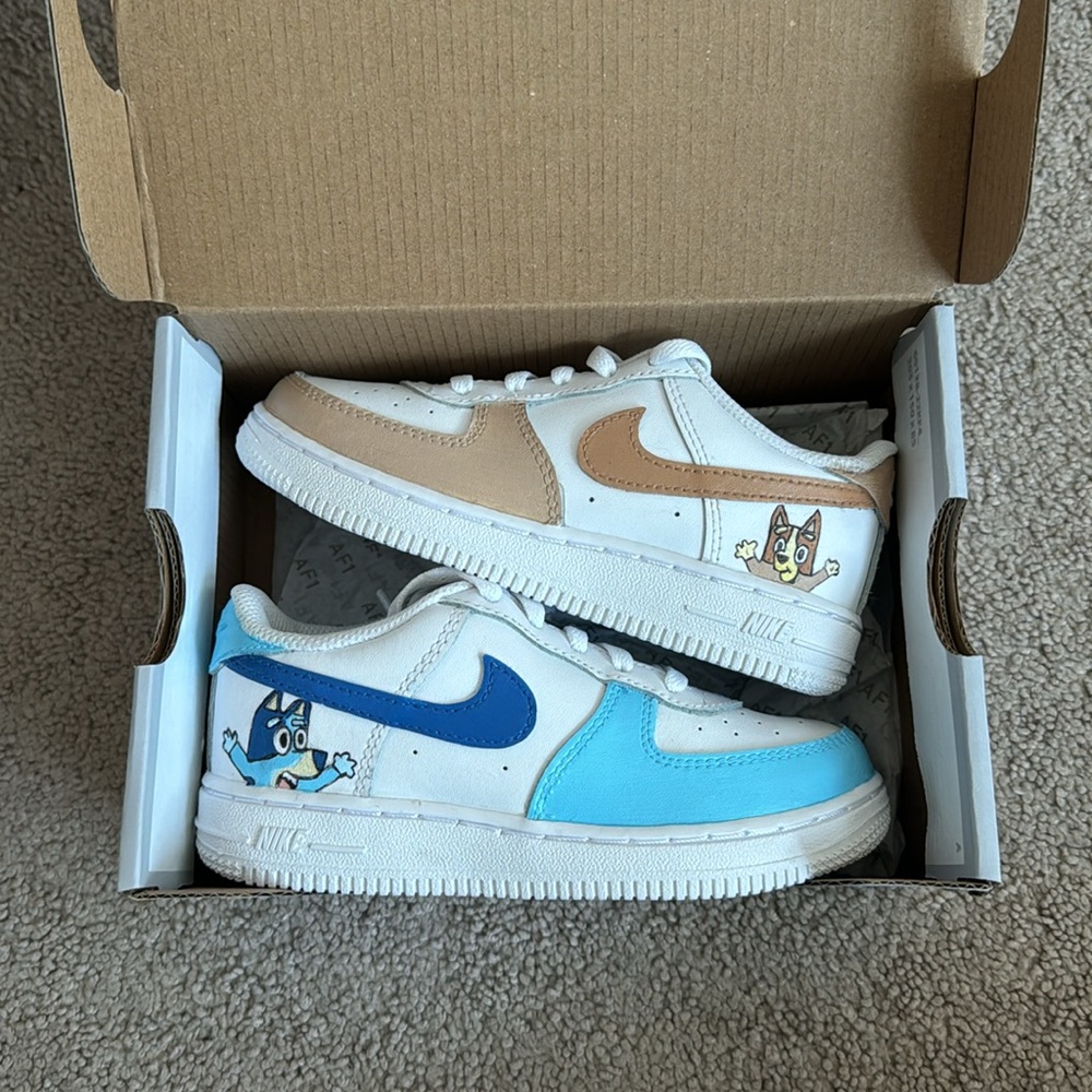 Custom Bluey AF1s